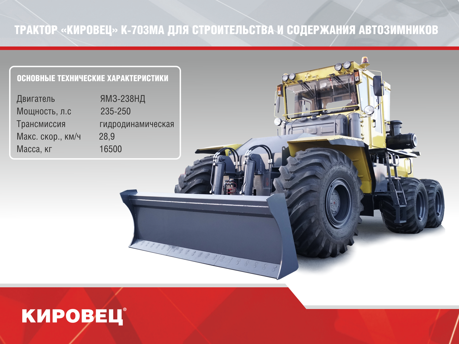 Трактор «кировец»: модельный ряд