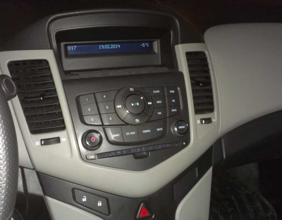 Замена штатной магнитолы — logbook chevrolet cruze on drive2
