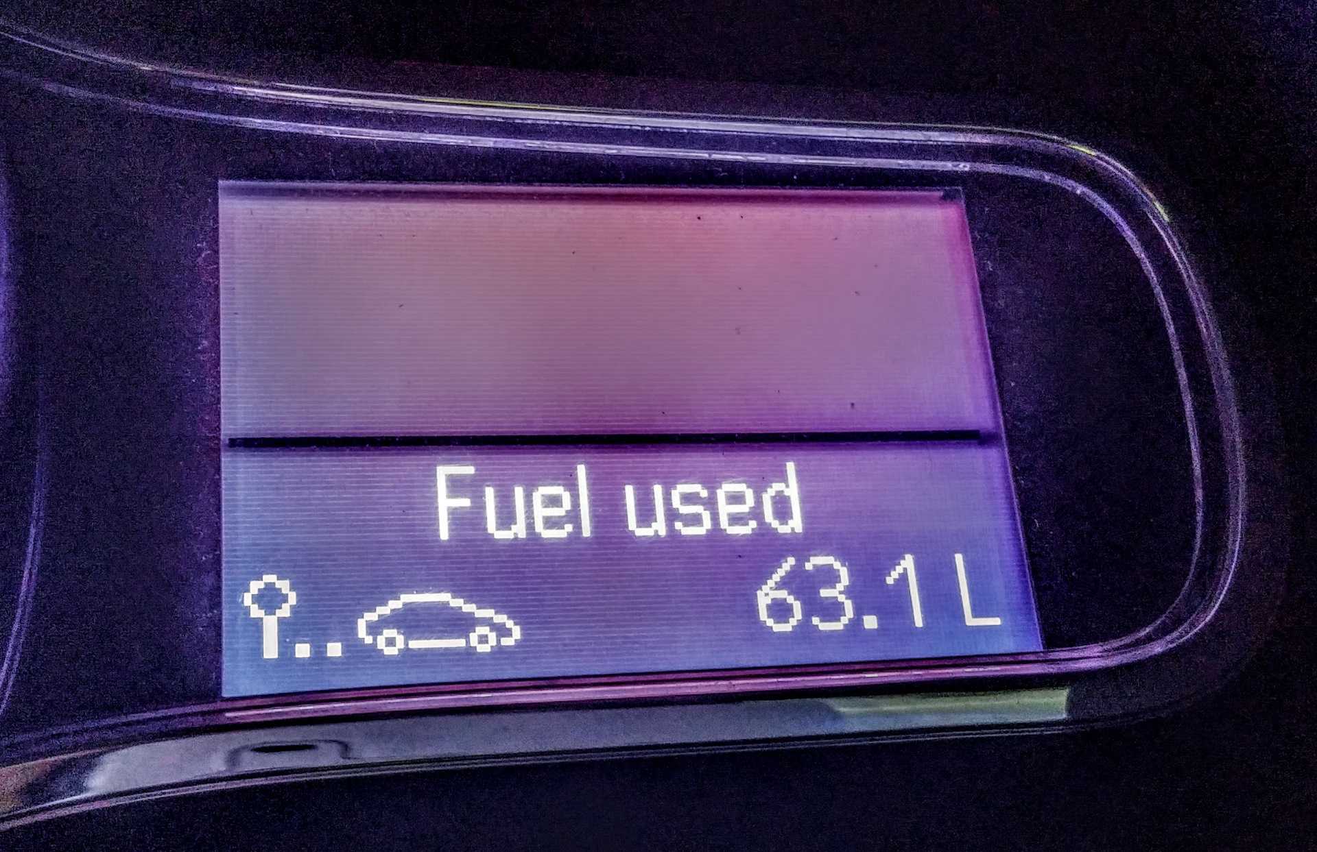 Факты о топливе, используемом renault fluence: что означает "fuel used"?