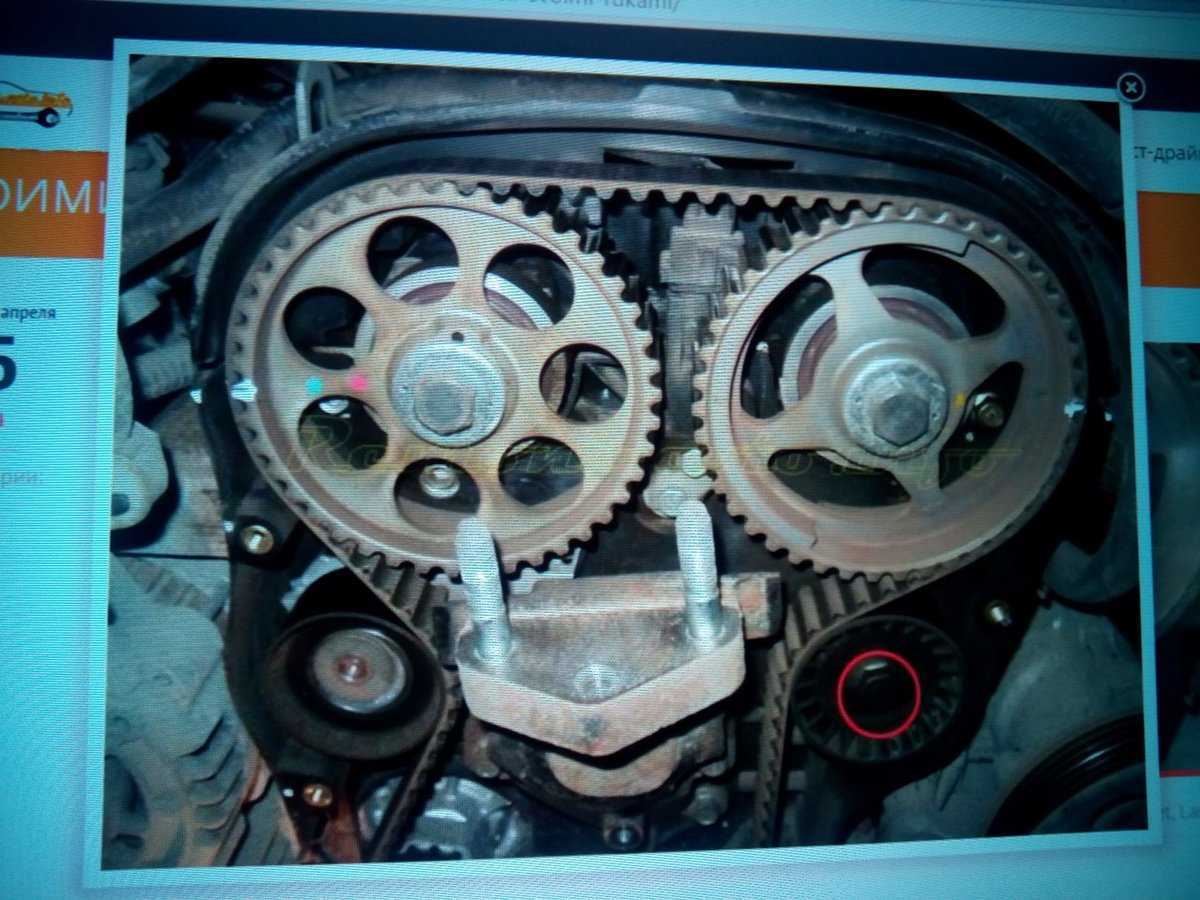 Метки грм daewoo nexia