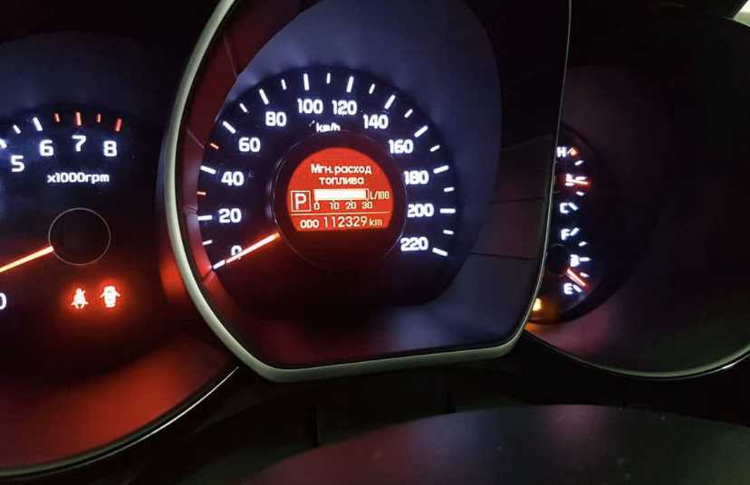 Подробное описание штатной приборной панели kia rio x