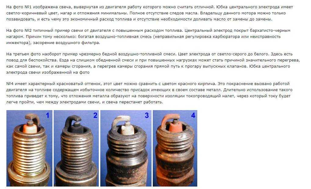 Что такое бедная и богатая топливная смесь