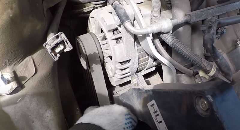 Меняем ремень грм на chevrolet lanos