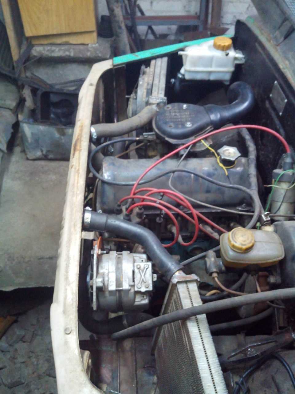 Установка двигателя на луаз от других авто