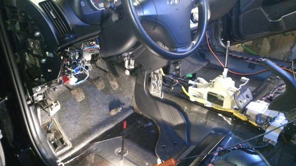 Процедура замены радиатора печки на автомобилях hyundai getz