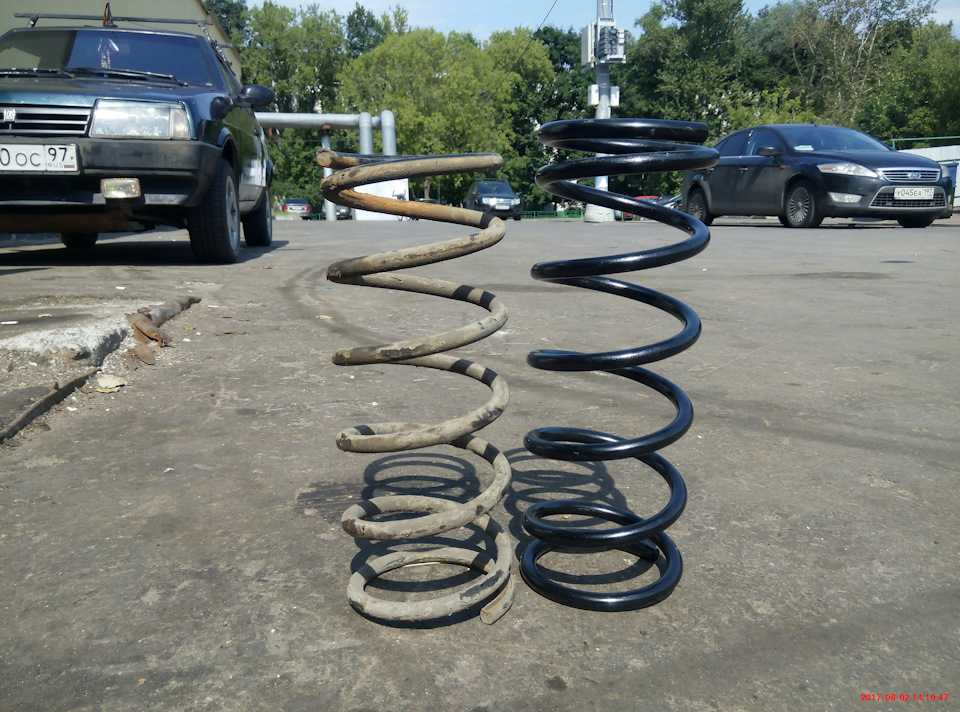 Передние пружины на кайрон дизель