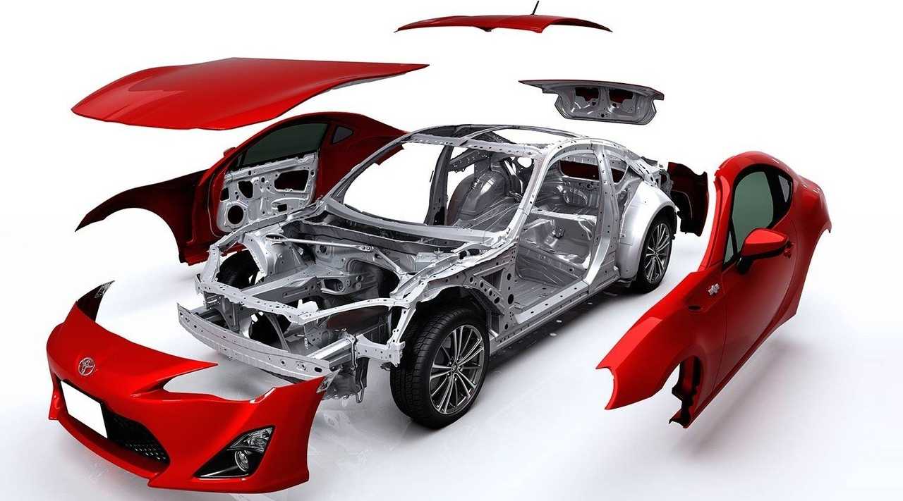8.4. снятие и установка наружных элементов кузова автомобиля