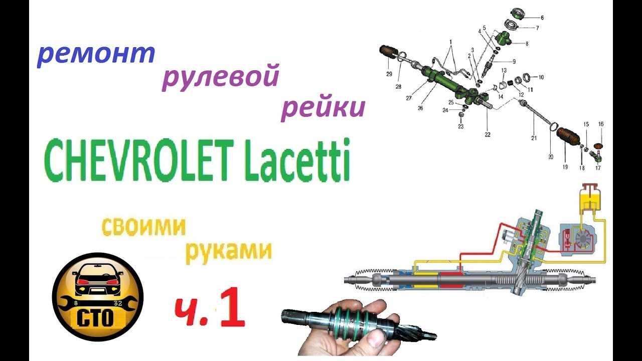 Рулевая рейка шевроле лачетти ремонт своими руками - легкое дело