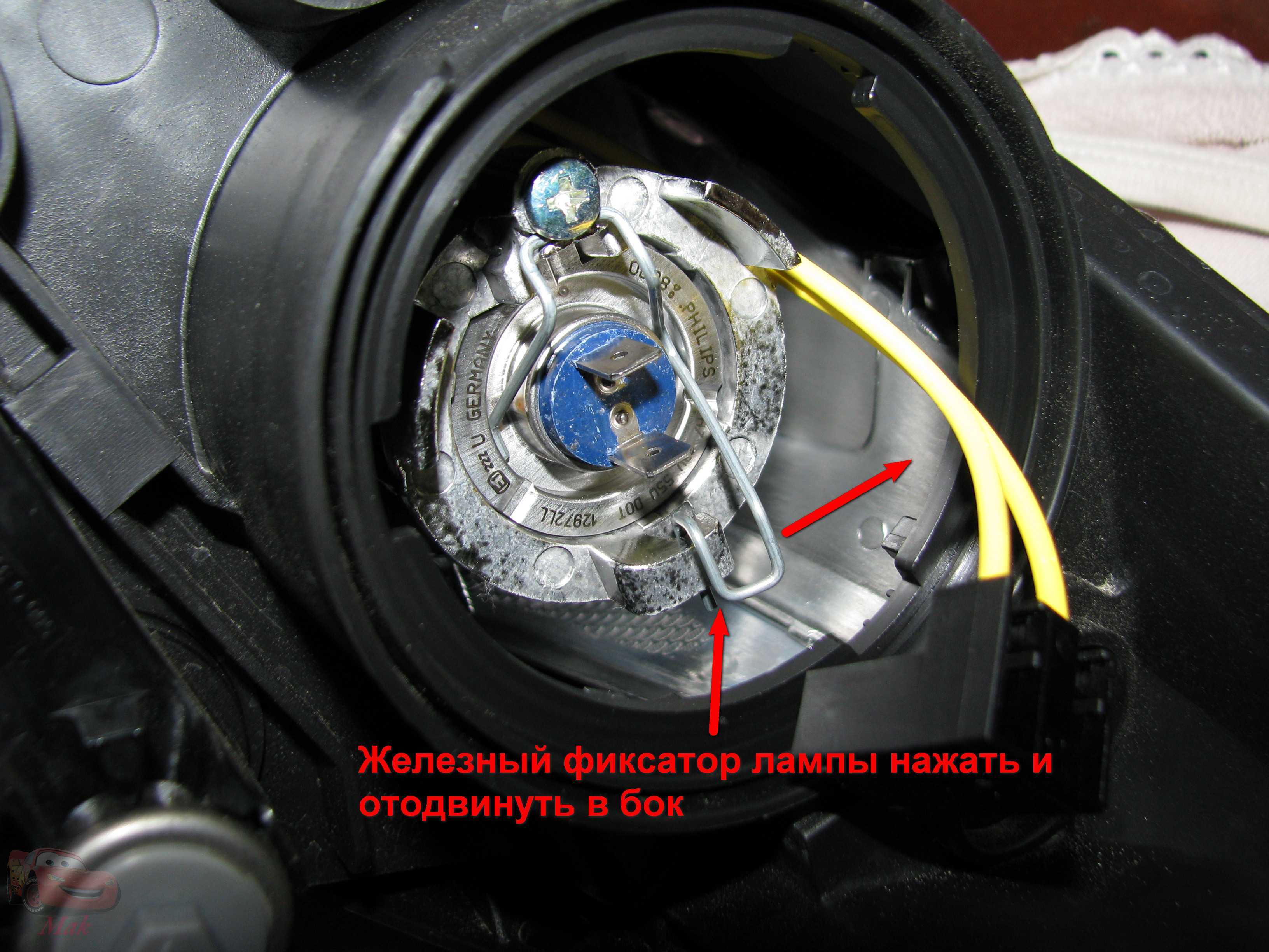 Замена ламп в киа сид 2014