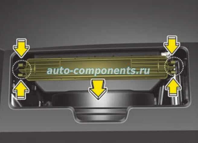 Салонный фильтр kia cerato 2 - онлайн энциклопедия автовладельца