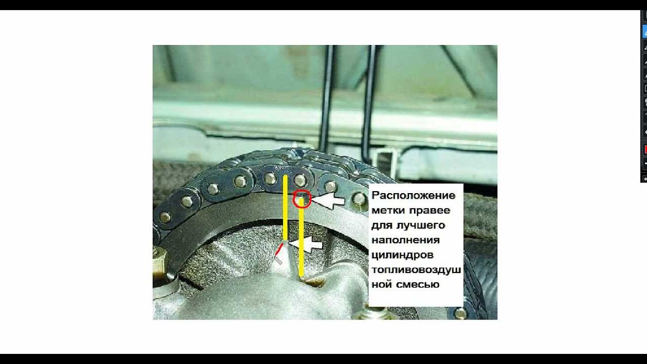 Установка фаз газораспределения по меткам на ваз 2101-ваз 2107