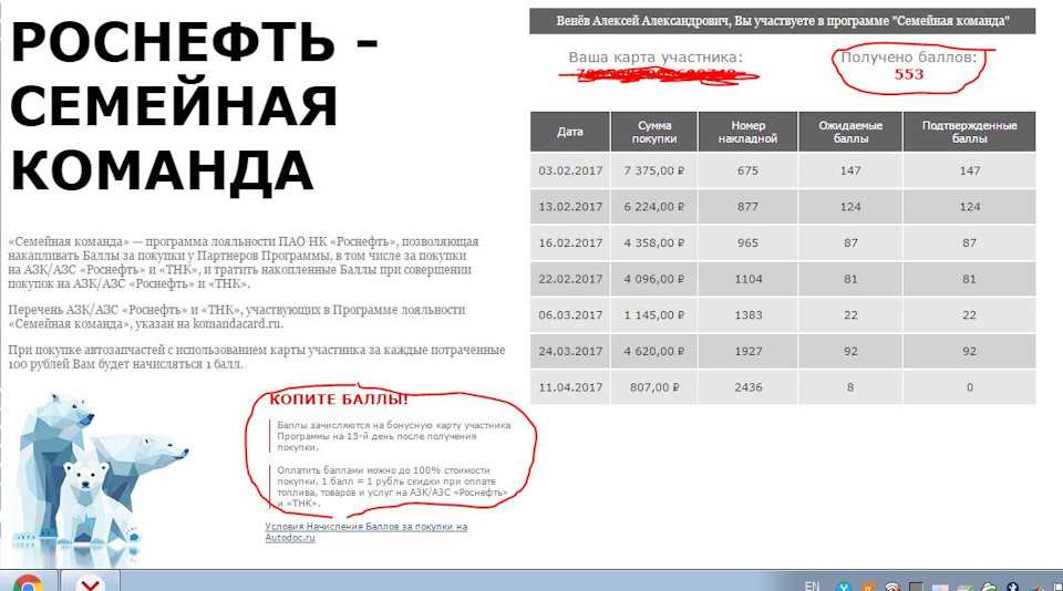 Программа лояльности роснефти: что нужно знать о бонусных баллах