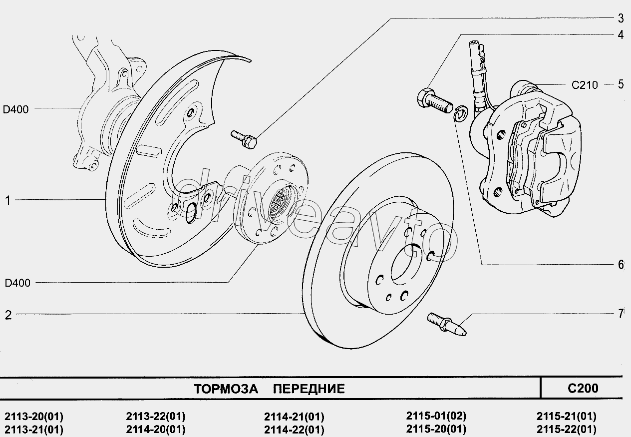 Замена передних тормозных колодок на ваз 21099