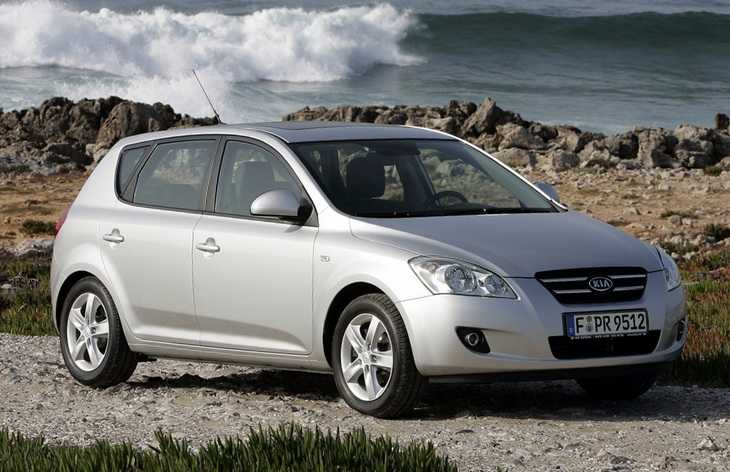 Kia ceed первого поколения 2007–2012 годов выпуска