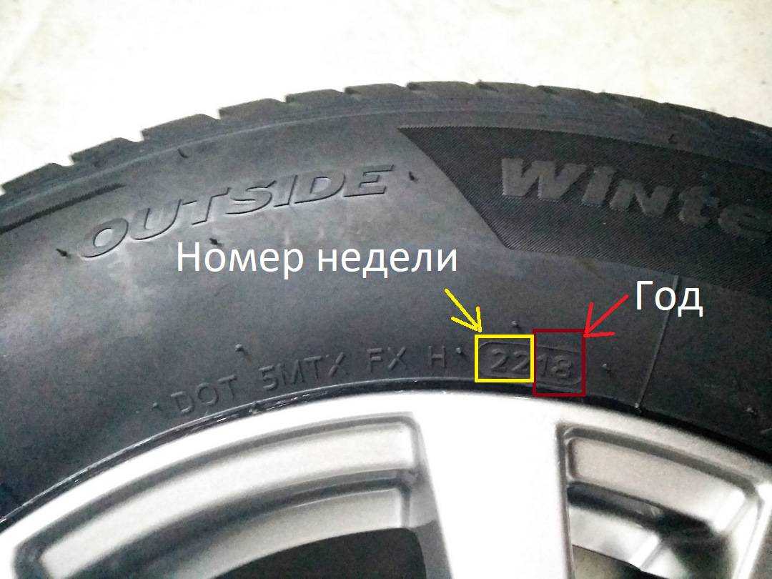 Как узнать год выпуска резины yokohama?