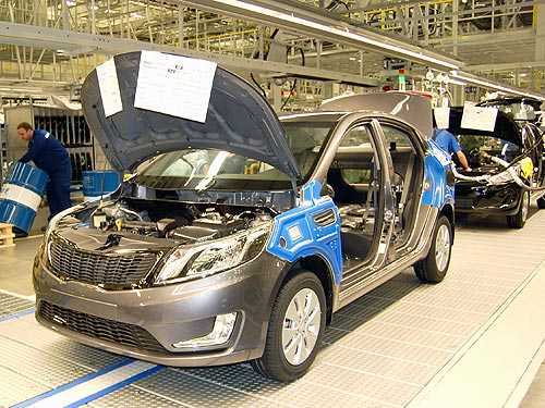 Где собирают kia rio