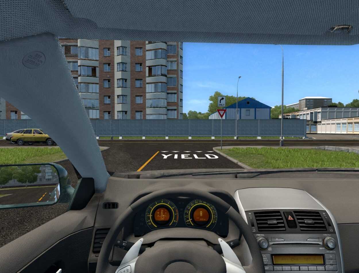 City car driving: настройка коробки передач