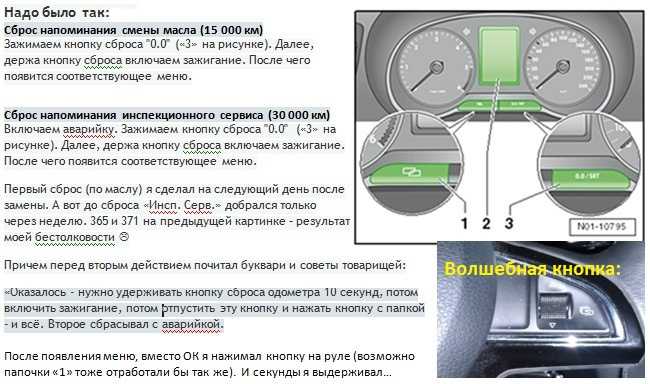 Сброс межсервисного интервала на шкода октавия а7: назначение, этапы, советы – carsclick.ru